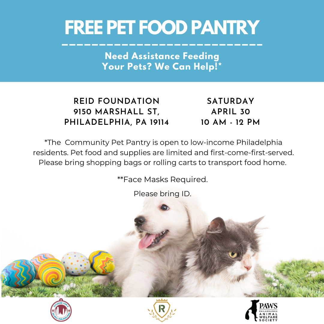 Free pet 2025 food pantry