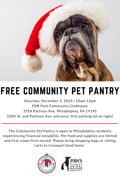 Community Pet Food Pantry